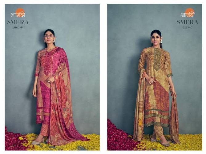 Smera By Jay Vijay Muslin Silk Digital Printed Designer Salwar Suits Wholesale Price In Surat
